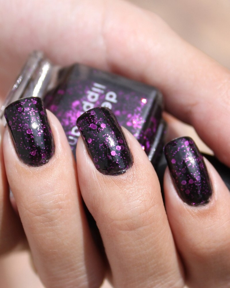 Black Galaxy Gel Polish