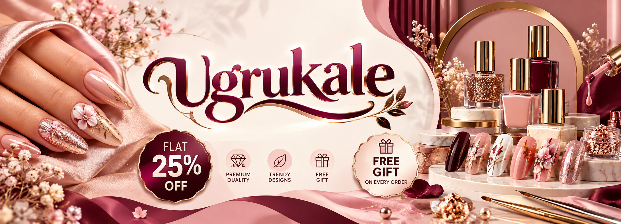 Ugrukale nail art offers